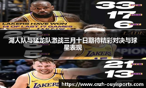 湖人队与猛龙队激战三月十日期待精彩对决与球星表现